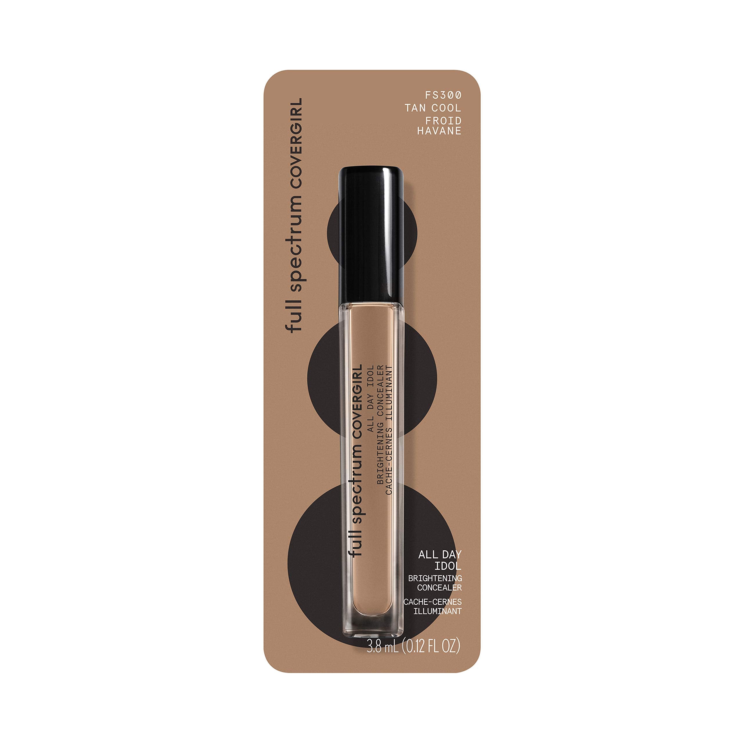 COVERGIRL All Day Idol, Brightening Concealer, Tan Cool, 0.12 Ounce